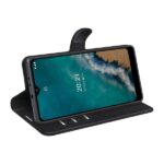 Realme C31 Калъф Leather Wallet /черен/ - Image 3