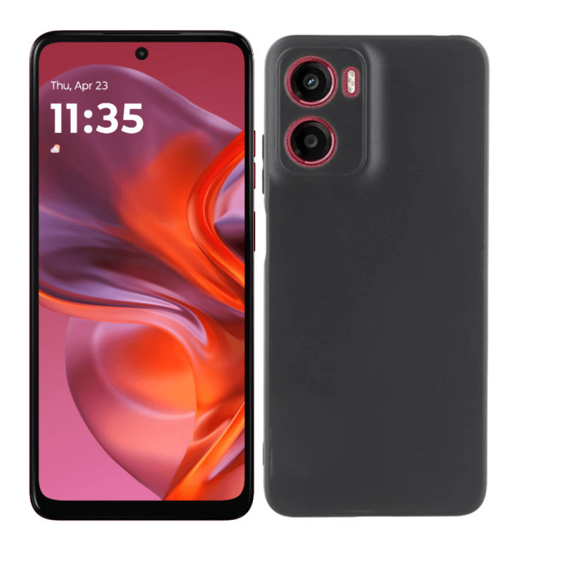 vensfon-е15 Motorola Moto E15 Калъф Soft Touch /черен/ - Image 1