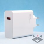 Xiaomi Wall Charger MDY-13-EE 120W - захранване за ел. мрежа с USB-A изход с технология за бързо зареждане (бял) (bulk) - Image 4