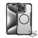 iPhone 16 Pro Max CARBON FIBER MAGSAFE калъф /черен/