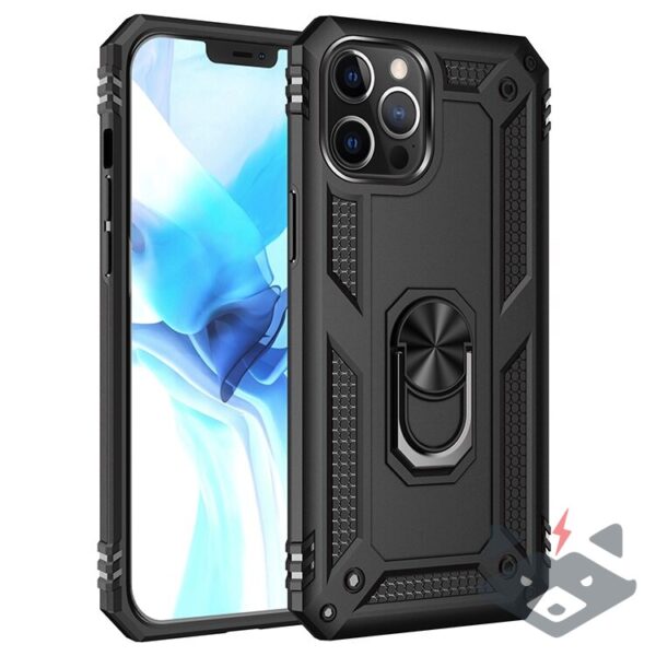 Xiaomi RedMi A3 Ring Armor Case /черен/