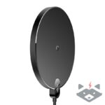 Безжично зарядно устройство Baseus Digital Led Display Gen 2, 15W, 1.67A /черно/ - Image 2