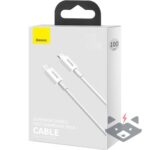 20W - 1m BASEUS Кабел Type-C - Lightning Superior /бял/ - Image 3