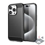 IPhone 16 Pro калъф CARBON /черен/