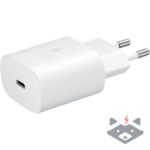 25W Зарядно/Адаптер Samsung 220V 3А EP-TA800 Super Fast / Бял /,екологична опаковка - Image 3