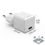 HAMA Бързо супер мини зарядно, USB-C, 25W - Image 22