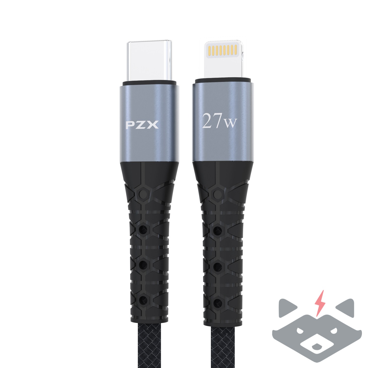 vensfon.com-iphone Кабел PZX Type C – Lightning V201P 27W 1м - Image 1