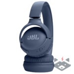 Безжични слушалки с микрофон JBL - Tune 520BT /сини/ - Image 3