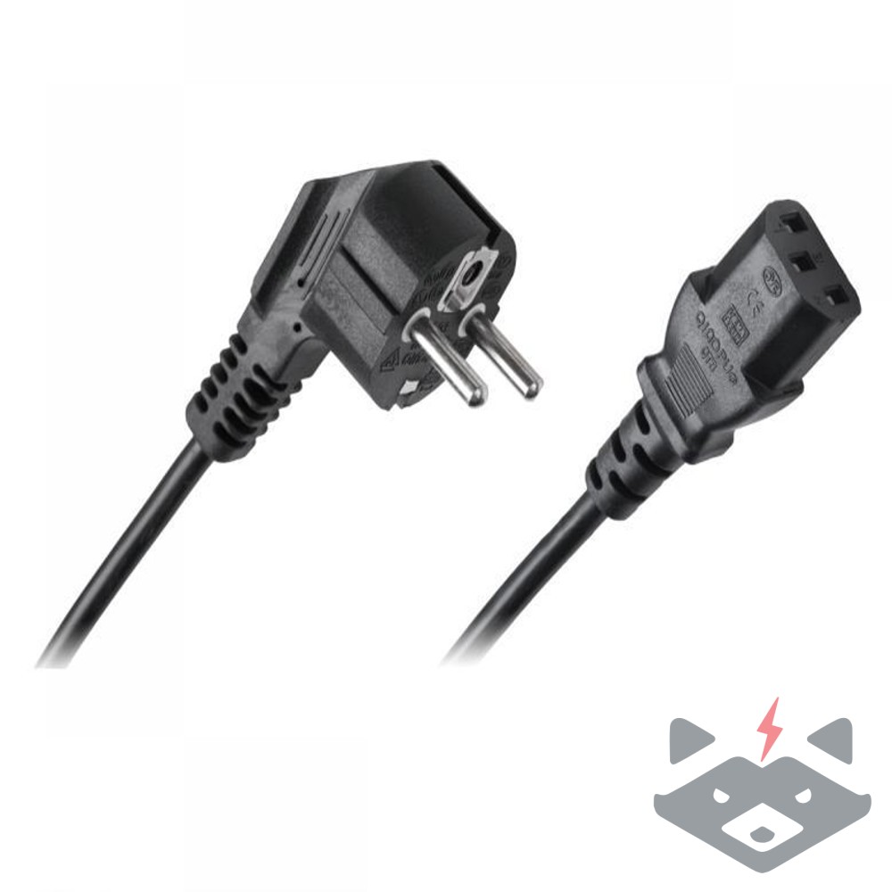 vensfon.com-kabel1 Захранващ кабел 3×0.75кв.мм за компютър- 1.5м. HQ - Image 1