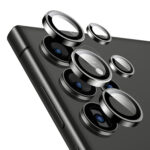 Samsung S23 Ultra Metal Camera Lens Протектор за камера /titanium black/