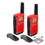Motorola T42 комплект радиостанции , Уоки-токи, /червен/-2 бр - Image 2