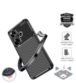 Xiaomi Poco F6 Калъф Business CARBON /черен/ - Image 5