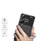 Xiaomi Poco F6 Калъф Business CARBON /черен/ - Image 3