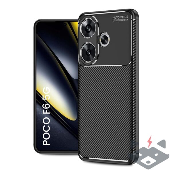 Xiaomi Poco F6 Калъф Business CARBON /черен/