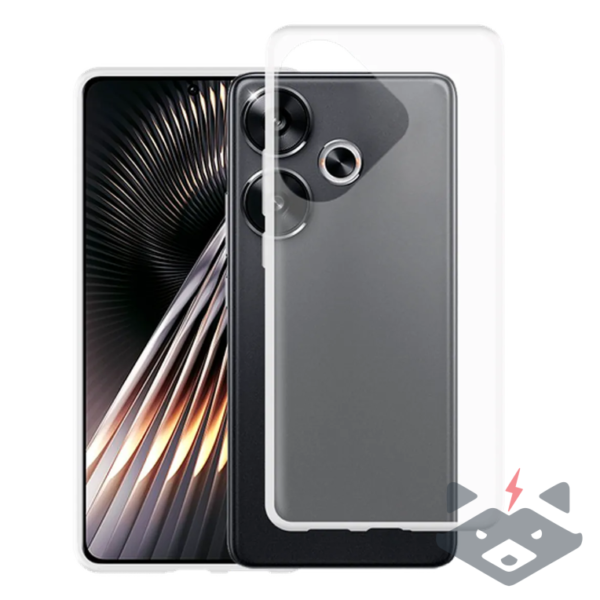 Xiaomi Poco F6 Супер силикон Classic Air /прозрачен/