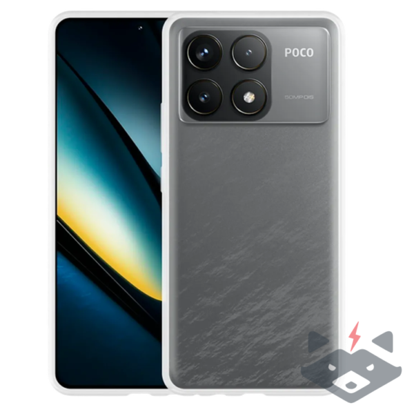Xiaomi Poco F6 Pro Супер силикон Classic Air /прозрачен/