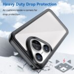Huawei Pura 70 Pro Калъф ACRYLIC AND TPU CASE /черен/ - Image 3
