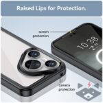 Huawei Pura 70 Pro Калъф ACRYLIC AND TPU CASE /черен/ - Image 2