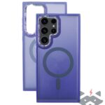 Samsung S24 ULTRA MagSafe калъф /виолетов/