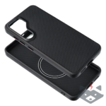 Samsung S25 Plus Carbon Elite Mag Cover кейс с MagSafe /черен/ - Image 2