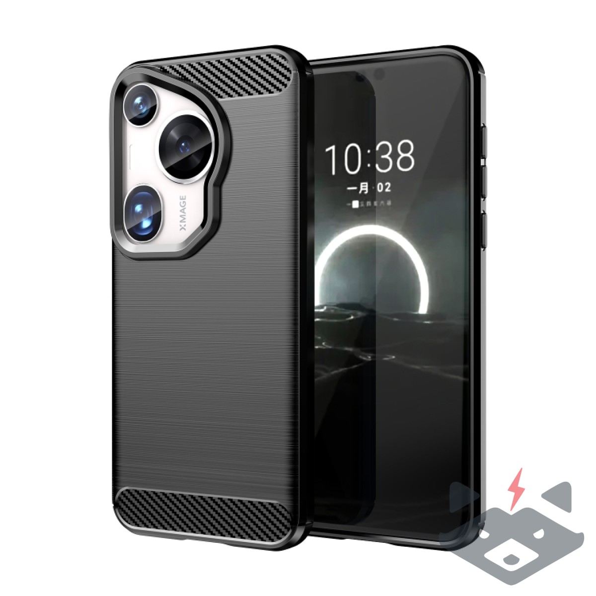 vensfon.com-ultra Huawei Pura 70 Ultra Калъф CARBON /черен/ - Image 1