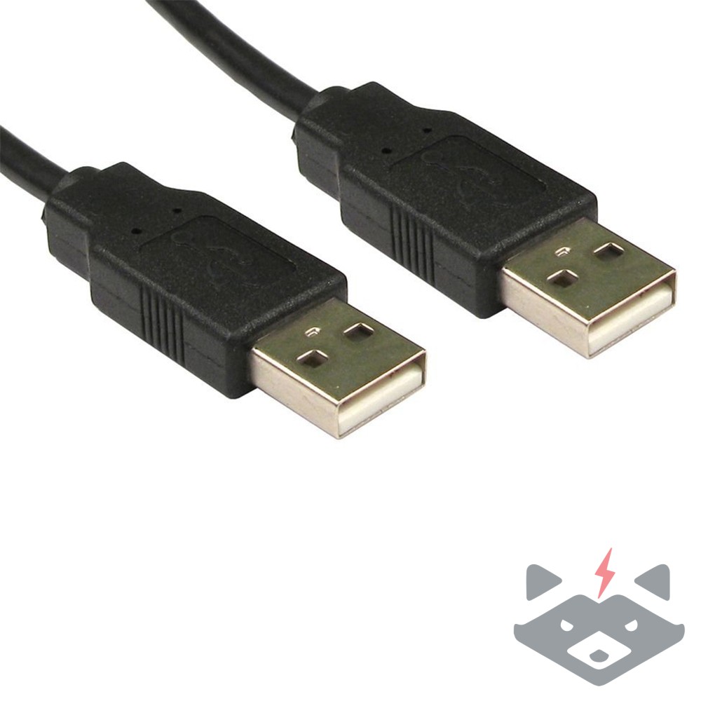 vensfon.com-usb USB кабел Male-Male 2.0 - 1.5m - Image 1