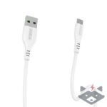 Кабел Micro USB PZX V140 2.1A 1м.