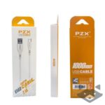 Кабел Micro USB PZX V140 2.1A 1м. - Image 3