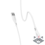 Кабел Micro USB PZX V140 2.1A 1м. - Image 2