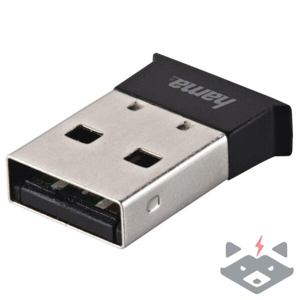 Адаптер Bluetooth USB HAMA, Версия 5.0, USB 2.0, EDR