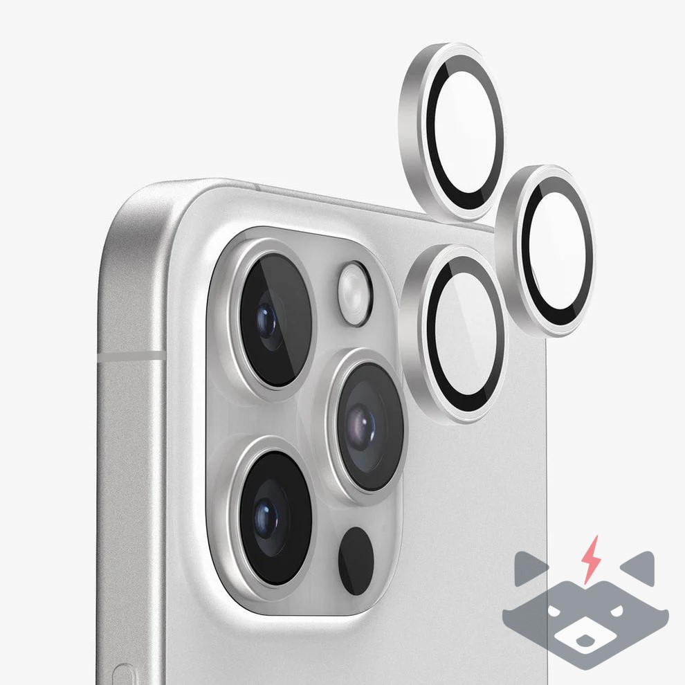 vensfon.com-white-titanium-iphone16-pro-iphone-16-pro-max Apple iPhone 16 Pro Metal Camera Lens Протектор за камера High Quality - Image 1