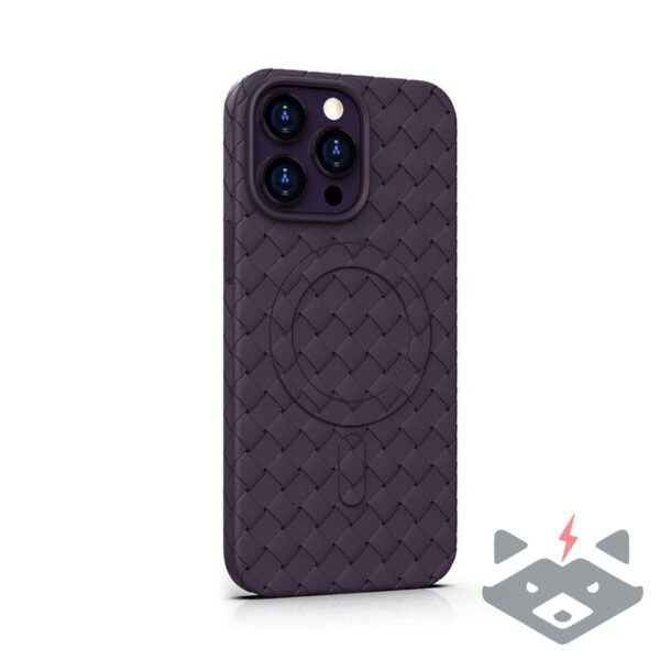 Калъф Joyroom Braiding Series MagSafe Apple iPhone 15 Pro Max /лилав/