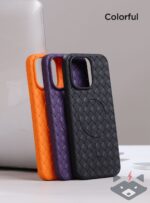 Калъф Joyroom Braiding Series MagSafe Apple iPhone 15 Pro Max /лилав/ - Image 5