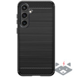 Samsung S25 Plus Калъф CARBON /черен/ - Image 2