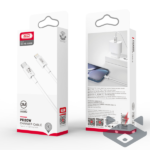 20W - Кабел Type-C - Lightning - XO - 2m NB-Q189A /бял/ - Image 3