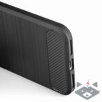 Samsung S25 Ultra Калъф CARBON /черен/ - Image 2
