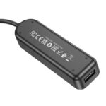 USB HUB 2.0 Borofone DH5- 4 usb порта/черен/ - Image 3