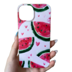 iPhone 15 Калъф AMBER Line Collection /диня/