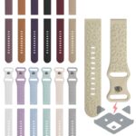 Универсална каишка /20mm/ Smart Watch,  каишка Leopard Pattern Strap /черна/ - Image 5