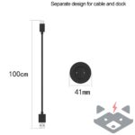 Huawei Watch Gt2/Gt2e, Honor Magic 2 , магнитно зарядно устройство, 5 V, 100 см, /черен/ - Image 4