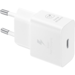 Зарядно/Адаптер Samsung 25W, 3A, 1 x USB-C, EP-T2510NBEGEU /бяло/ - без кабел