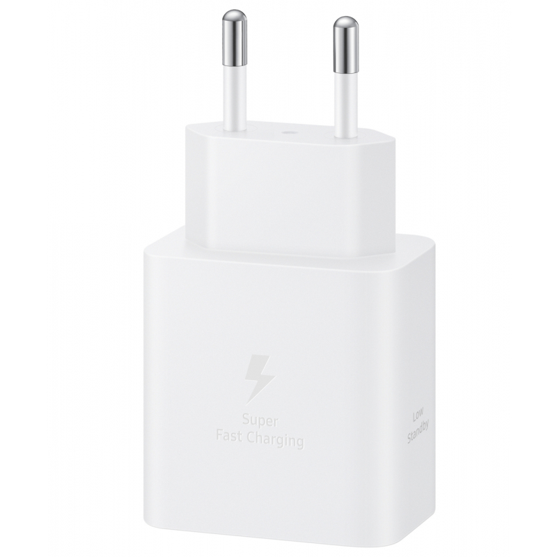 Зарядно/Адаптер Samsung 45W, 4.05A, 1 x USB-C, EP-T4511NWEGEU /бяло/ - без кабел Зарядно/Адаптер Samsung 45W, 4.05A, 1 x USB-C, EP-T4511NWEGEU /бяло/ - без кабел - Image 1