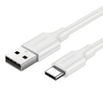 Кабел UGREEN US287 USB-A-Type-C , 2м, 3A, Nickel plating /черен/ - 60123