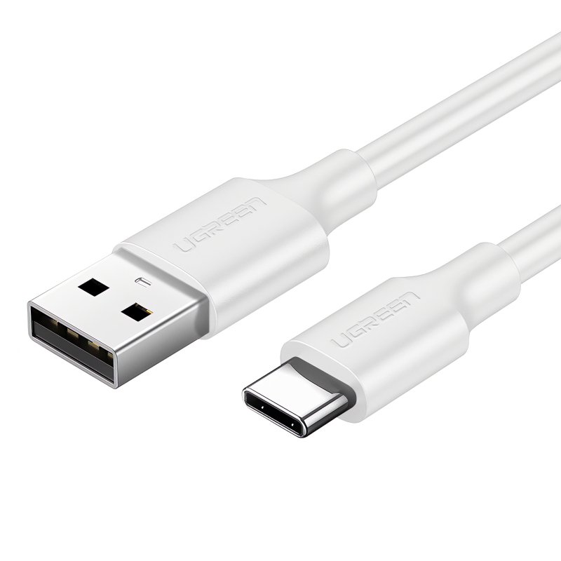 Кабел UGREEN US287 USB-A-Type-C , 2м, 3A, Nickel plating /черен/ - 60123 Кабел UGREEN US287 USB-A-Type-C , 2м, 3A, Nickel plating /черен/ - 60123 - Image 1