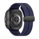 Samsung Watch Ultra 47мм Каишка Silicone Magnet Black Buckle, силиконова - Image 11