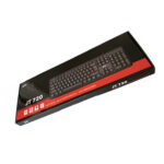 Клавиатура Zik JT-720, USB, с кабел, кирилизирана черна - Image 2