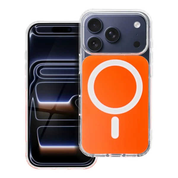 Apple iPhone 17 Pro Калъф Clear Fusion Mag Cover, съвместим с MagSafe