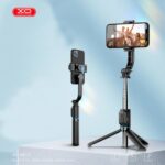 XO Селфи стик, Tripod Stand, Bluetooth /черен/ - SS13 - Image 3