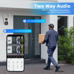 Безжична ICSee IP Wi-fi Камeра A2 /type C iCSee /бяла/ - Image 11