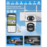 Безжична ICSee IP Wi-fi Камeра A2 /type C iCSee /бяла/ - Image 14